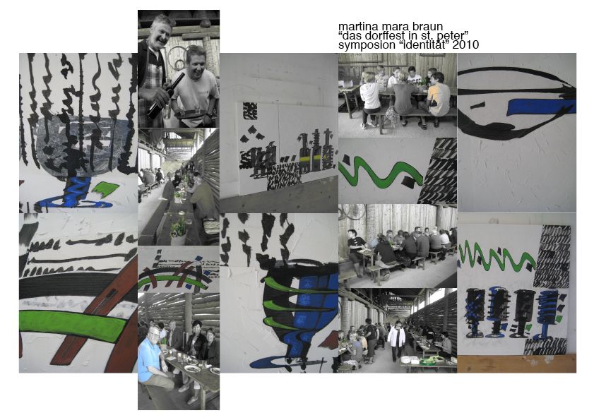 Dorffest Symposion Identit�t 2010 Martina Braun