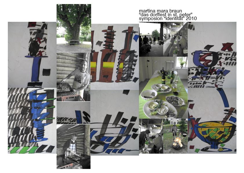 Dorffest Symposion Identit�t 2010 Martina Braun