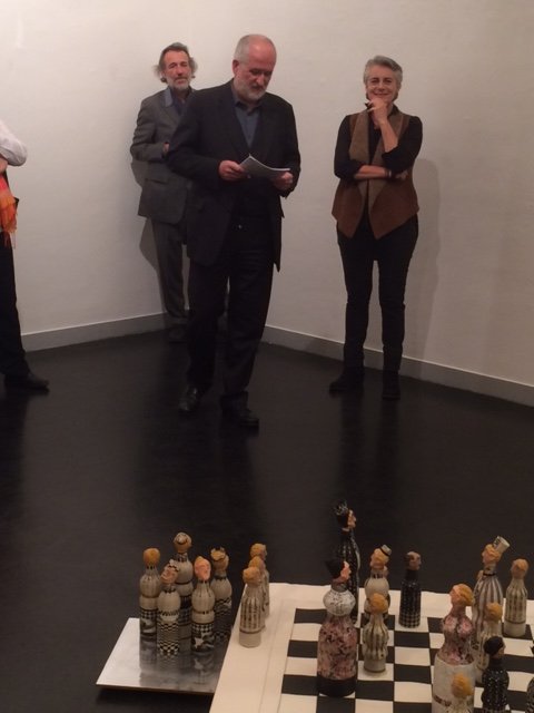 Z�ndk�pfe 2014 Vernisage/am Schillerplatz 9